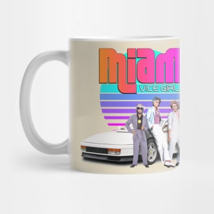 Miami Vice Girls Synth Mug